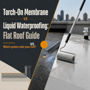 Torch-On Membrane vs Liquid Waterproofing: Flat Roof Guide
